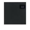 Eurom Alutherm Chauffage électrique 40x42.9cm - IP24 - 400watt - wifi - sol/mural - horizontal - métal noir mat SW999838