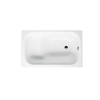 Bette acier laminé bain de siège pour les pieds paroi épaisse 105x65cm blanc 0360424