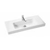 Dansani Mini Menuet wastafelblad 81x36cm wit 0993238 Dansani Mini Menuet wastafelblad 81x36cm wit 0993238