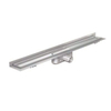 Aco Showerdrain c douchegoot 98,5x7x 6,5cm stankslot 30mm met muurflens rvs GA46136 Aco Showerdrain c douchegoot 98,5x7x 6,5cm stankslot 30mm met muurflens rvs GA46136