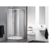 Sealskin Get Wet C110 douchecabine radius 50 kwartrond luxe 90x90x190cm wit profiel en chinchilla glas CO7AO90AC020200 Sealskin Get Wet C110 douchecabine radius 50 kwartrond luxe 90x90x190cm wit profiel en chinchilla glas CO7AO90AC020200