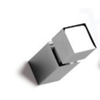 Vasco Carre Porte-serviette 2.4x6.5cm bouton carré pour radiateur Carre chromé 7240286