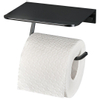 Haceka Redefine Porte-rouleau de toilettes aluminium Noir Mat SW810812