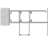 Kermi Ibiza 2000 Profilé d'élargissement porte battante PTD 185cm Blanc 1040499 Kermi Ibiza 2000 Profilé d'élargissement porte battante PTD 185cm Blanc 1040499