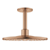 Grohe Rainshower SmartActive 310 Hoofddouche - 31cm - 2 straalsoorten - plafondarm 14.2cm - brushed warm sunset (koper) SW448252