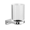 Dornbracht Just glashouder met kristalglas chroom 0474623 Dornbracht Just glashouder met kristalglas chroom 0474623