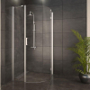 Adema Glass douchecabine kwartrond met 1 draaideur 90x90x200cm helder glas SW8208 Adema Glass douchecabine kwartrond met 1 draaideur 90x90x200cm helder glas SW8208