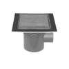 Easy Drain Aqua Plus Quattro Tegel vloerput met RVS afwerkdeel/RVS betegelbaar rooster en zijuitlaat 15x15cm inbouwdiepte 80 113mm variabel waterslot 50 tot 25 2302720 Easy Drain Aqua Plus Quattro Tegel vloerput met RVS afwerkdeel/RVS betegelbaar rooster en zijuitlaat 15x15cm inbouwdiepte 80 113mm variabel waterslot 50 tot 25 2302720