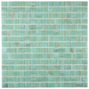 The Mosaic Factory Amsterdam Carreau mosaïque - 2x2cm - carreau mural et de sol - brillant - aqua green SW1472842