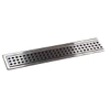 Schluter Kerdi line b rooster met frame voor douchegoot 80cm RVS GA19220 Schluter Kerdi line b rooster met frame voor douchegoot 80cm RVS GA19220