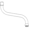 Venlo bec inférieur pivotant avec régulateur de jet 3/4\x170mm chrome 0421596