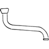 Ideal Standard Onderdelen draaibare onderuitloop 1/2"x300mm chroom 0424064