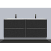 Saniclass EVO badmeubelset 120cm Black diamond 4 lades SW8878 Saniclass EVO badmeubelset 120cm Black diamond 4 lades SW8878