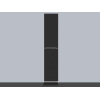 Saniclass EVO hoge kast 160cm Black Diamond 2 deuren SW8909 Saniclass EVO hoge kast 160cm Black Diamond 2 deuren SW8909