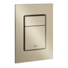 Grohe Skate cosmopolitan 2-knops S-size bedieningsplaat nikkel geborsteld SW242314 Grohe Skate cosmopolitan 2-knops S-size bedieningsplaat nikkel geborsteld SW242314