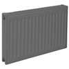 Plieger paneelradiator compact type 22 600x1200mm 2105W donker grijs structuur 7341201 Plieger paneelradiator compact type 22 600x1200mm 2105W donker grijs structuur 7341201