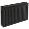 Plieger paneelradiator compact type 22 600x1600mm 2806W zwart 7341084 Plieger paneelradiator compact type 22 600x1600mm 2806W zwart 7341084