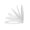 Plieger Royal abattant WC softclose en duroplast avec ensemble de fixation en plastique blanc 4340104