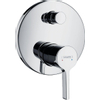 Hansgrohe Metris S kleurset voor inbouwbadkraan met zekerheidscombinatie chroom 0454286 Hansgrohe Metris S kleurset voor inbouwbadkraan met zekerheidscombinatie chroom 0454286