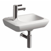 Sphinx Serie 365 fontein 40x28 cm 1 kraangat met overloop afleg links wit GA97094 Sphinx Serie 365 fontein 40x28 cm 1 kraangat met overloop afleg links wit GA97094