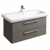 Sphinx Serie 365 wastafelonderkast 90x43.4x42 7cm met 2 laden kwartsgrijs GA33293 Sphinx Serie 365 wastafelonderkast 90x43.4x42 7cm met 2 laden kwartsgrijs GA33293