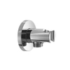 Hotbath Mate support mural avec sortie pour douchette ronde chrome SW20746