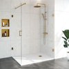 Saniclass Create Douchecabine 2-delig 140x200x100cm profielloos met antikalk en 8mm veiligheidsglas Goud geborsteld SW638730 Saniclass Create Douchecabine 2-delig 140x200x100cm profielloos met antikalk en 8mm veiligheidsglas Goud geborsteld SW638730