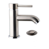 Wiesbaden Cadans Mitigeur lavabo modèle bas avec bonde clic clac acier brossé SW6578 Wiesbaden Cadans Mitigeur lavabo modèle bas avec bonde clic clac acier brossé SW6578