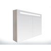 Saniclass Double Face spiegelkast 120x70x15cm 2 deuren met LED verlichting Beach SW8117 Saniclass Double Face spiegelkast 120x70x15cm 2 deuren met LED verlichting Beach SW8117