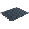 The Mosaic Factory Hexagon mozaïektegel - 26x30cm - wand en vloertegel - Zeshoek/Hexagon - Porselein Navy Blue Mat SW1015070