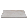 Saniclass Travertine Topblad - 60x46cm - zonder kraangaten - 1 sifon-uitsparing - gemeleerd natuursteen SW1242425