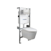 QeramiQ Sanidusa Compact inbouwset met softclose zitting afdekplaat wit SW3203 QeramiQ Sanidusa Compact inbouwset met softclose zitting afdekplaat wit SW3203