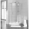 Saniclass Neptune 3231 douchecabine 90x90x195cm vijfhoek chroom profiel en helder glas SW1250 Saniclass Neptune 3231 douchecabine 90x90x195cm vijfhoek chroom profiel en helder glas SW1250