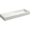 Clou Mini Wash Me fontein met voorbewerkt kraangat links mineral marmer B56xH6xD19cm SW9307 Clou Mini Wash Me fontein met voorbewerkt kraangat links mineral marmer B56xH6xD19cm SW9307