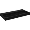 Clou Wash Me wastafel mat zwart keramiek B90xH8xD42cm SW9257 Clou Wash Me wastafel mat zwart keramiek B90xH8xD42cm SW9257