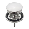 Clou Mini Wash Me plug met afdekkap niet afsluitbaar chroom H8cm SW9453 Clou Mini Wash Me plug met afdekkap niet afsluitbaar chroom H8cm SW9453