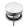 Clou Pollux plug met afdekkap rvs geborsteld H8cm SW9443 Clou Pollux plug met afdekkap rvs geborsteld H8cm SW9443