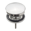 Clou Pollux plug met afdekkap rvs gepolijst H8cm SW9444 Clou Pollux plug met afdekkap rvs gepolijst H8cm SW9444