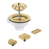 GROHE Pop Up Waste - crépine de vidage - combinaison trop-plein - cool sunrise brossé (or mat) SW1408348