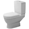 Duravit Starck 3 pack combiné WC à poser complet 4,5l PK blanc SW9932
