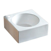 Best Design Class Fontein 36x36x15cm wit met 1 kraangat porselein SW9978 Best Design Class Fontein 36x36x15cm wit met 1 kraangat porselein SW9978