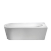 Best Design bad vrijstaand 175x80x56cm met rechte zijde SW10099 Best Design bad vrijstaand 175x80x56cm met rechte zijde SW10099