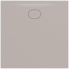Villeroy & Boch Ecora douchebak - 100x100x3.5cm - afvoer korte zijde - almond (beige) SW1558952