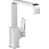 Hansgrohe Metropol 1 greeps wastafelkraan - 230 met rechte greep en afvoerplug - hoogglans chroom SW99787