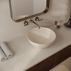 Ideavit Solidthin-39 Vasque à poser - 40x40x15 - solid surface - crème mat SW1476801