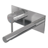 BRAUER Stripe Mitigeur lavabo encastré - bec droit et plaque de recouvrement - modèle A2 - chrome SW1434707