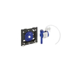 Geberit Sigma 50 urinoir stuursysteem pneumatisch met handbediening 13x13cm met bedieningsplaat zonder front ter vrije invulling 0730014 Geberit Sigma 50 urinoir stuursysteem pneumatisch met handbediening 13x13cm met bedieningsplaat zonder front ter vrije invulling 0730014