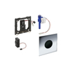 Geberit Sigma 01 urinoir stuursysteem infrarood 2 knops met batterijvoeding glanschroom 0700613 Geberit Sigma 01 urinoir stuursysteem infrarood 2 knops met batterijvoeding glanschroom 0700613