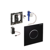 Geberit HyTronic bedieningplaat met frontbediening voor toilet/urinoir 13x13cm zwart 0701962 Geberit HyTronic bedieningplaat met frontbediening voor toilet/urinoir 13x13cm zwart 0701962