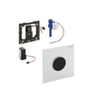 Geberit HyTronic bedieningplaat met frontbediening voor toilet/urinoir 13x13cm wit mat 0701961 Geberit HyTronic bedieningplaat met frontbediening voor toilet/urinoir 13x13cm wit mat 0701961